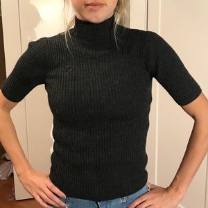 Black Knitted Turtleneck
